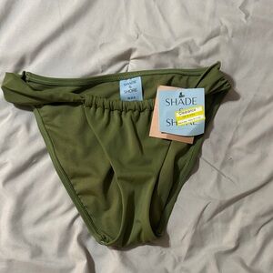 Shade & Shore Khaki Bikini Bottom